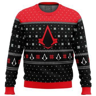 Assassins Creed Assassin Insignia Symbol Ugly Christmas Sweater | Favorety DE