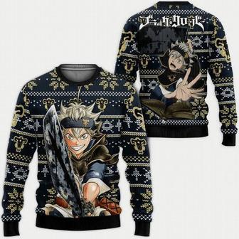 Asta Anime Black Clover Ugly Xmas Wool Knitted Sweater | Favorety DE