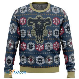 Asta Black Clover Gift For Fan Anime Christmas Ugly Sweater | Favorety CA