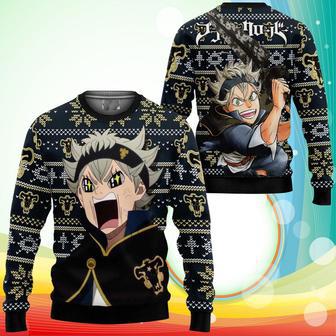 Asta Ugly Christmas Sweater Anime Black Clover Xmas Gifts Funny | Favorety CA