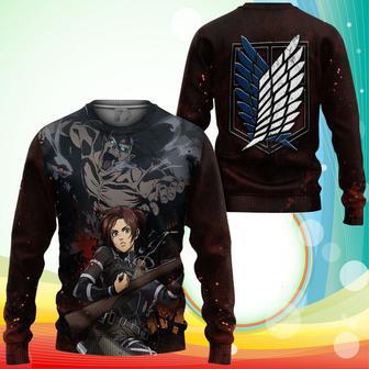 Attack On Tian Sasha Blouse Sweatshirt AOT Final Season Anime Printed Sweater | Favorety