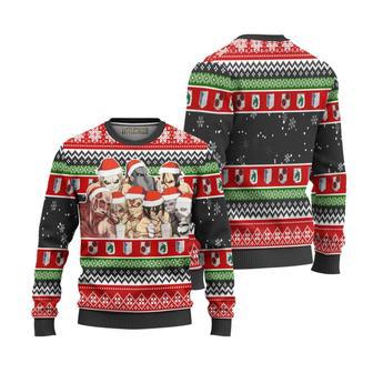 Attack On Titan Titans Ugly Christmas Sweater | Favorety UK