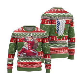 Attack On Titan Ugly Christmas Sweater Jean Kirstein | Favorety CA