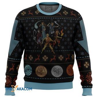 Avatar The Last Airbender Gift For Fan Anime Christmas Ugly Sweater | Favorety CA