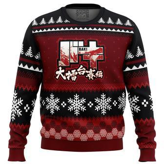 Axe Kick Baki Ugly Christmas Sweater | Favorety UK