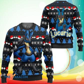 Beautiful Lucario Pokemon Manga Anime Ugly Sweater | Favorety