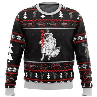 Berserk Guts and Casca Ugly Christmas Sweater | Favorety CA