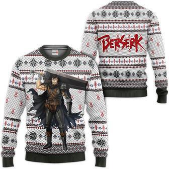 Berserk Guts Ugly Christmas Sweater Custom For Anime Fans | Favorety