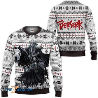 Berserk The Skull Knight Custom Gift For Fan Anime Christmas Ugly Sweater | Favorety DE