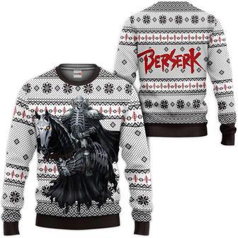 Berserk The Skull Knight Ugly Christmas Sweater Custom For Anime Fans | Favorety UK