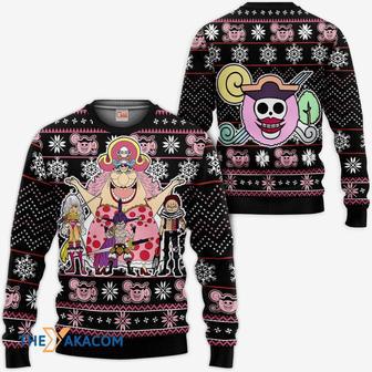 Big Mom Pirates Anime One Piece Custom Gift For Fan Anime Christmas Ugly Sweater | Favorety