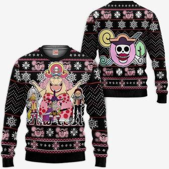 Big Mom Pirates Anime One Piece Xmas Ugly Christmas Knitted Sweater | Favorety AU