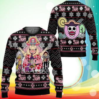 Big Mom Pirates Ugly Christmas Sweater Anime One Piece Xmas Gifts | Favorety AU