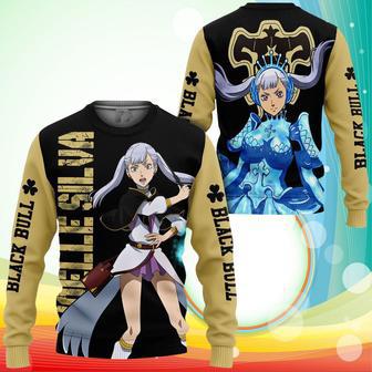 Black Bull Noelle Silva Sweatshirt Black Clover Anime Printed Sweater | Favorety AU