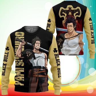 Black Bull Yami Sukehiro Sweatshirt Black Clover Anime Printed Sweater | Favorety DE