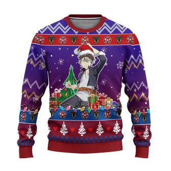 Black Clover Anime Asta Ugly Sweater Gifts | Favorety AU