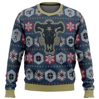 Black Clover Anime Asta Ugly Sweater Gifts | Favorety