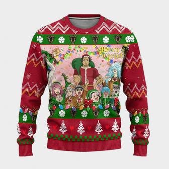 Black Clover Anime Christmas Ugly Sweater Gifts | Favorety