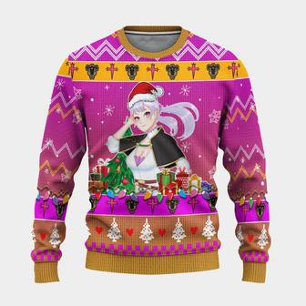 Black Clover Anime Noelle Silva Ugly Sweater Gifts | Favorety