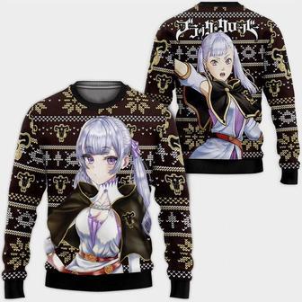 Black Clover Anime Noelle Silva Ugly Sweater Gifts | Favorety