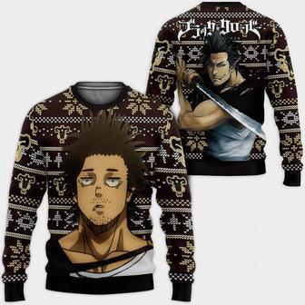 Black Clover Anime Sukehiro Yami Ugly Sweater Gifts | Favorety