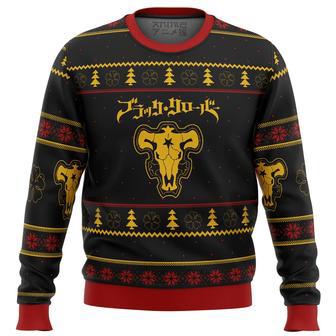 Black Clover Bulls Ugly Christmas Sweater | Favorety AU