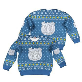 Black Clover Silver Eagle Custom Anime Kids Ugly Christmas Sweater | Favorety AU