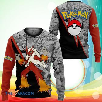 Blaziken Pokemon Anime Ugly Sweater | Favorety DE