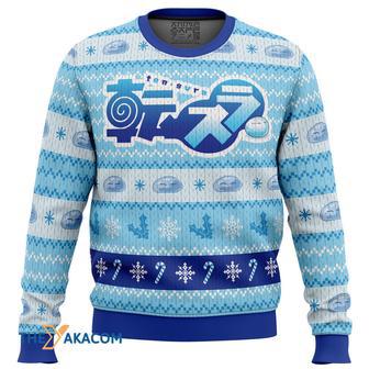 Blue Christmas That time I got reincarnated as a slime Gift For Fan Anime Christmas Ugly Sweater | Favorety CA