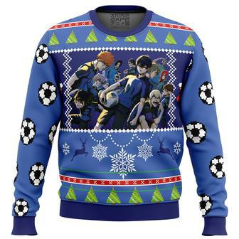 Blue Lock Ugly Christmas Sweater | Favorety DE