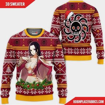 Boa Hancock Ugly Christmas Sweater Custom One Piece Anime Xmas Gifts | Favorety CA