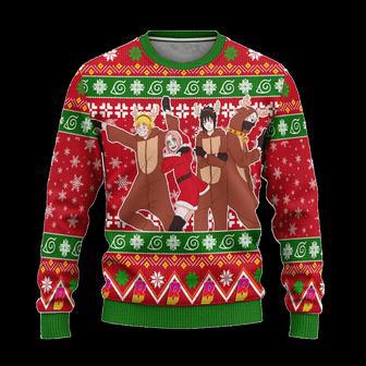 Boruto Anime Ugly Christmas Sweatshirt Custom Red Xmas Gift | Favorety AU