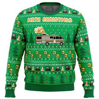 Br Ba Breaking Bad Ugly Christmas Sweater | Favorety AU