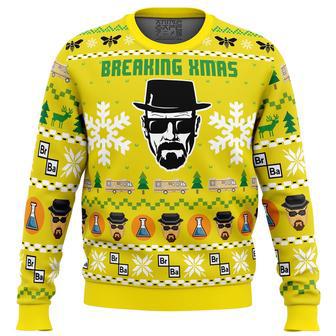 Breaking Xmas Breaking Bad Ugly Christmas Sweater | Favorety AU