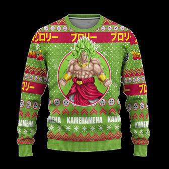 Broly Anime Ugly Christmas Sweatshirt Dragon Ball Z Xmas Gift | Favorety CA