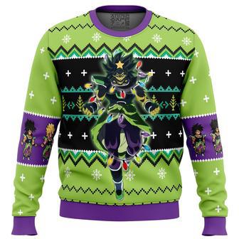 Broly Dragon Ball Z Ugly Christmas Sweater | Favorety UK