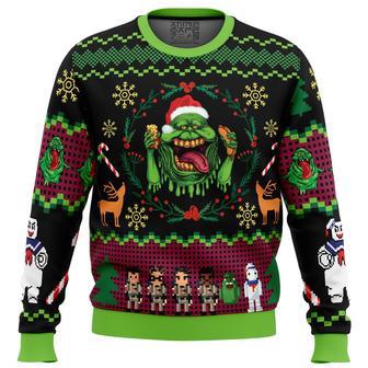 Bustin Christmas Ghostbusters Ugly Christmas Sweater | Favorety AU