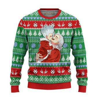 Byakuya x Senku Anime Ugly Christmas Sweater | Favorety CA