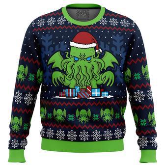 Call Of Christmas Cthulhu Ugly Christmas Sweater | Favorety UK