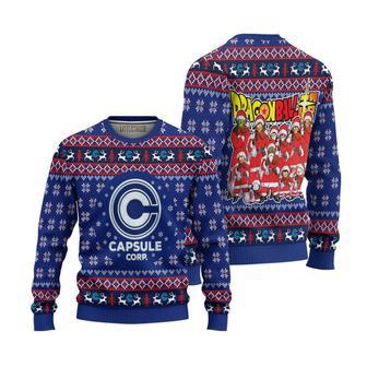 Capsule Corp Dragon Ball Ugly Christmas Sweater | Favorety DE