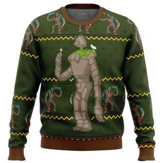 CASTLE IN THE SKY Laputan Robot Soldier Ugly Christmas Sweater | Favorety DE