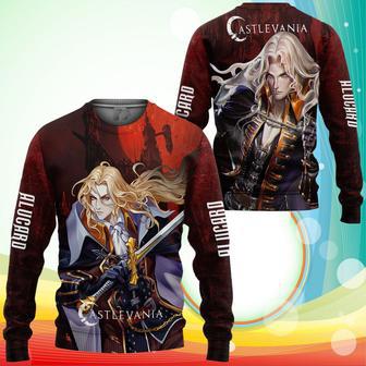 Castlevania Alucard Sweatshirt Anime Merch Stores | Favorety AU