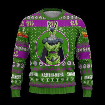 Cell Anime Ugly Christmas Sweater Dragon Ball Z Xmas Gift | Favorety UK