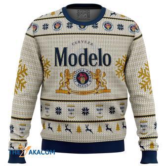 Cerveza Modelo Gift For Fan Anime Christmas Ugly Sweater | Favorety DE