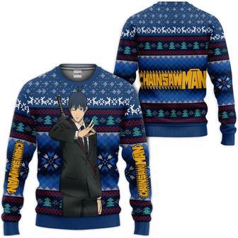 Chainsaw Man Aki Hayakawa Ugly Christmas Sweater Custom For Anime Fans | Favorety CA