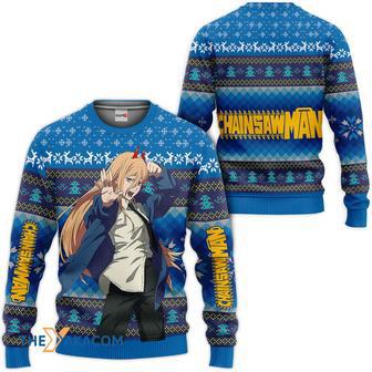 Chainsaw Man Power Custom Gift For Fan Anime Christmas Ugly Sweater | Favorety AU