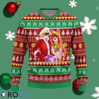 Char Aznable Anime Ugly Christmas Sweater Custom Gundam Xmas Gift | Favorety CA