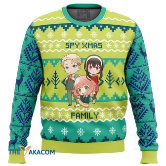 Chibi Spy x Family Gift For Fan Anime Christmas Ugly Sweater | Favorety CA