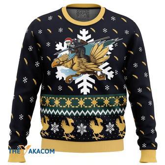 Chocobo Christmas Final Fantasy Custom Gift For Fan Anime Christmas Ugly Sweater | Favorety UK