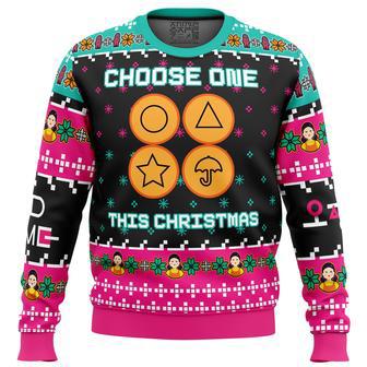 Choose One This Christmas Squid Game Christmas Sweater | Favorety CA